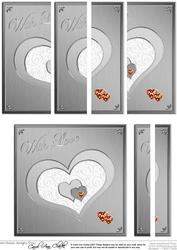 Elegant Hearts Quick Card with Side Stacker