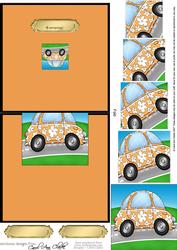 Funky Car No-hole Over the Edge N Spiral Pyramid