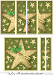 Xmas Star Side Stacker Topper
