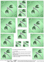 Dragonfly Pyramage Sheet