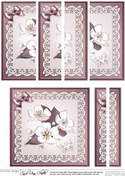 Apple Blossom Quick Card with Side Stacker Topper