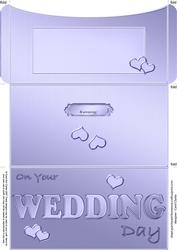 Elegant Wedding Money or Gift Wallet and Card