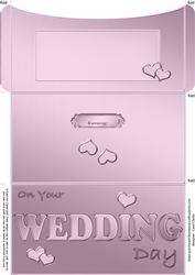 Elegant Wedding Money or Gift Wallet and Card