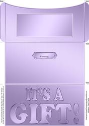 Elegant It's a Gift Money or Gift Wallet and Card