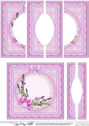 Bluebells Quick Card with Circle Pyramage