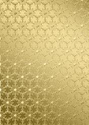 Metallic Snowflakes Backing Paper