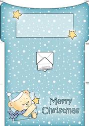 Robert's Xmas Star Money or Gift Wallet and Card
