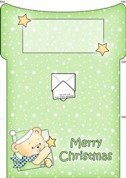 Robert's Xmas Star Money or Gift Wallet and Card