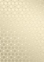 Metallic Snowflakes Vellum Sheet