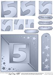 5th Metallic Age Quick Card with Twisted Pyramage