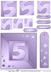 5th Metallic Age Quick Card with Twisted Pyramage