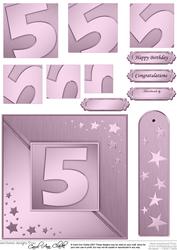 5th Metallic Age Quick Card with Twisted Pyramage