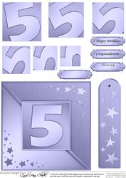 5th Metallic Age Quick Card with Twisted Pyramage