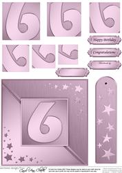 6th Metallic Age Quick Card with Twisted Pyramage