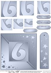 6th Metallic Age Quick Card with Twisted Pyramage