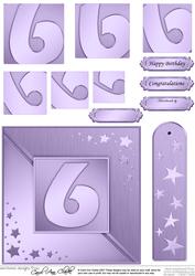 6th Metallic Age Quick Card with Twisted Pyramage