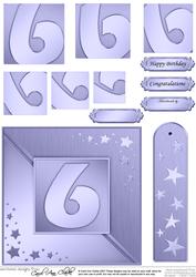 6th Metallic Age Quick Card with Twisted Pyramage