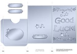 Good Luck Lottery Wallet Card