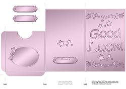 Good Luck Lottery Wallet Card