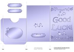 Good Luck Lottery Wallet Card