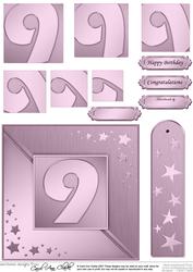 9th Metallic Age Quick Card with Twisted Pyramage
