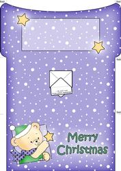 Robert's Xmas Star Money or Gift Wallet and Card