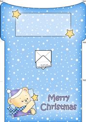 Robert's Xmas Star Money or Gift Wallet and Card