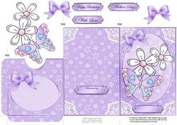 Fluttery Butterfly Lottery Wallet Card