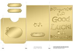 Good Luck Lottery Wallet Card