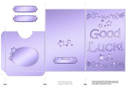 Good Luck Lottery Wallet Card