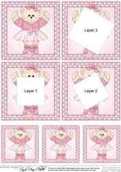 Ballet Bear Twisted Tunnel Topper