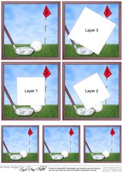 Golf Twisted Tunnel Topper