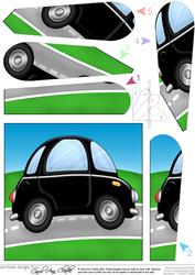 Funky Car Fan Pyramage Topper
