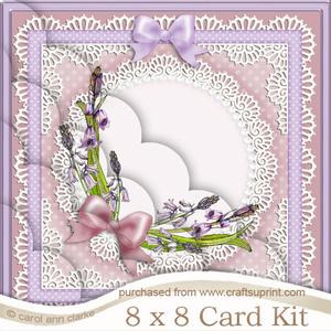 8 x 8 Bluebells Kit with Scalloped Corners