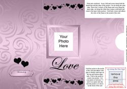 Add a Photo Love Card with Easy Fold Frame
