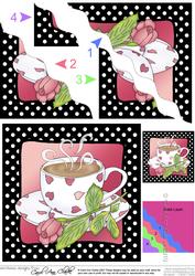 Coffee Lovers - Coffee Time Wavey Corner Stacker