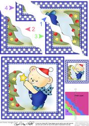Robert's Xmas Tree Wavy Corner Side Stacker Topper