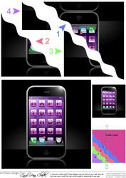 Smart Phone Wavy Corner Side Stacker Topper