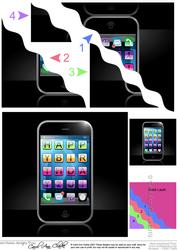 Smart Phone Wavy Corner Side Stacker Topper