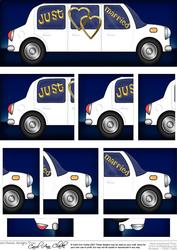 Just Married Dl Stretch Limosine Side Stacker
