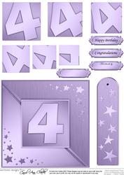 4th Metallic Age Quick Card with Twisted Pyramage