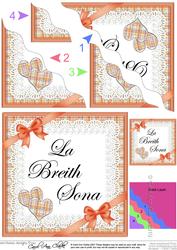 Scottish Tartan Birthday Wavy Corner