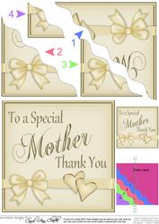 Mother Thank You Wavy Corner Side Stacker