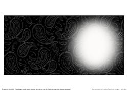 Paisley Square Portrait or Landscape Insert