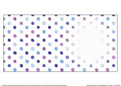 Men's Dotty Square Portrait or Landscape Insert