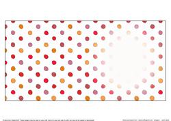 Men's Dotty Square Portrait or Landscape Insert