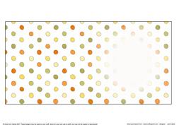 Men's Dotty Square Portrait or Landscape Insert