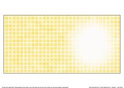 Men's Gingham Square Portrait or Landscape Insert