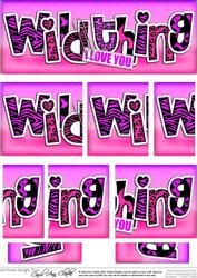 Dl Wild Thing Felties Side Stacker Topper