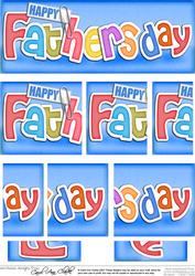 Dl Fathers Day Felties Side Stacker Topper